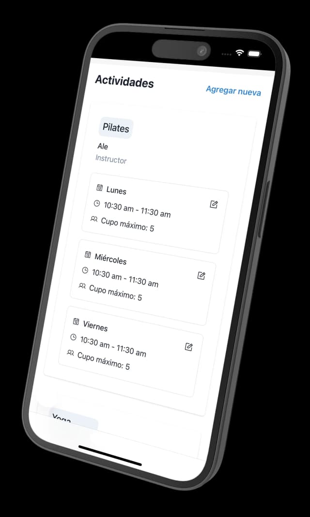Clases de pilates reformer y mat